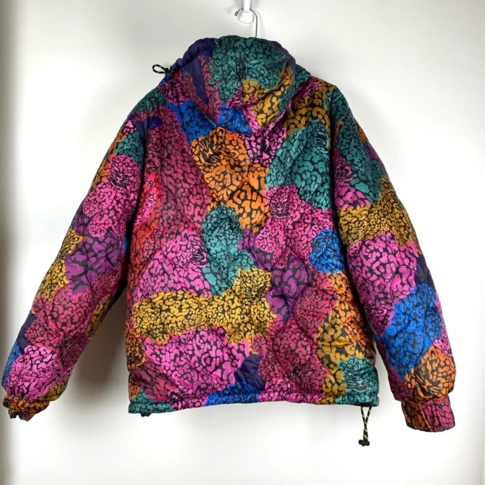 FARM Rio Colorful Patterned Puffer Jacket - Picture 6 of 9